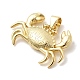 Подвески-крабы из латуни KK-H529-57A-G-2