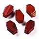 Perles de jaspe rouge naturelle G-P442-02B-1