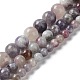 Perles de tourmaline fleurs de prunier naturel brins G-I355-01B-03-5
