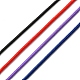 10 rollo de cordón elástico de poliéster redondo de 10 colores EC-YWC001-03-2