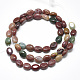 Chapelets de perles en agate indienne naturelle G-S357-B03-2
