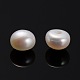 Perle coltivate d'acqua dolce perla naturale PEAR-E001-18-2