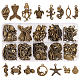 Pandahall elite 90pcs 15 pendentifs en alliage de style tibétain de style FIND-PH0017-43-1