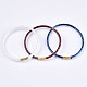Ensembles de bracelet en plastique pvc BJEW-T008-12-2