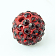 Pave Disco Ball Beads RB-H258-10MM-208-1