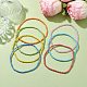 7 шт. браслеты из стеклянных бусин AJEW-AN00580-2