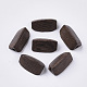Undyed & Natural Wenge Wooden Beads X-WOOD-T025-004-LF-1