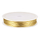 銅製ワイヤー  ラウンド  ゴールド  21ゲージ  0.7mm  約42.65フィート（13m）/ロール CWIR-TAC0002-02E-02-1