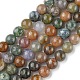 Chapelets de perles en agate indienne naturelle G-G0003-C04-1