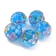 Round Lampwork Beads LAMP-H059-A10-1