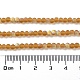Chapelets de perles en verre imitation jade EGLA-A034-T3mm-MB04-5