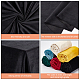 BENECREAT Black Velvet Upholstery Fabric DIY-WH0056-48C-5