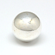No Hole Spray Painted Brass Round Ball Beads Fit Cage Pendants KK-D341-15-1