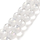 Chapelets de perles en verre électroplaqué EGLA-Z001-03A-AB03-1