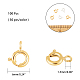 ARRICRAFT Brass Spring Ring Clasps KK-AR0001-04-2