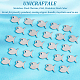 UNICRAFTALE 200pcs Fish Pendant Charms 201 Stainless Steel Mini Fish Pendants 10mm Blank Fish Metal Earring Charms Bracelet Necklace Pendant for Jewlery Making STAS-UN0041-07-4