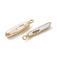 Colgantes de perlas keshi naturales barrocas PEAR-P004-68KCG-4