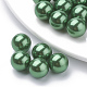 Perles d'imitation en plastique écologique MACR-S277-2.5mm-C-2