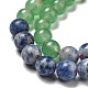 Brins de perles de pierres précieuses naturelles mélangées chakra G-NH0002-E01-03-4