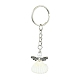 Porte-clés pendentif coquille d'ange KEYC-JKC00721-1