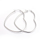 201 Stainless Steel Hoop Earrings EJEW-A052-09A-1