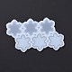 Sucette flocon de neige bricolage faisant des moules en silicone de qualité alimentaire DIY-E051-06-4