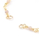 Natürliche gemischte Steine handgefertigte Perlenketten Armband machen AJEW-JB00907-5