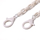 (vente d'usine de fêtes de bijoux) colliers de chaîne de câbles en acrylique personnalisés NJEW-JN02898-07-2