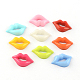 Lip Plastic Cabochons KY-R004-02-1