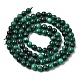 Природного малахита бисер нитей&nbsp;G-A293-B03-4mm-3