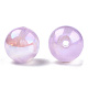 Perles d'imitation perles en plastique ABS PACR-N013-01B-06-1