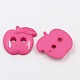 Acrylic Sewing Buttons for Costume Design X-BUTT-E082-C-06-1