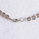 Glass Beads Nylon Thread Beaded  Necklaces X-NJEW-E039-02-4