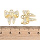 Подвески из сплава и страза FIND-M018-20G-3