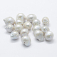 Perle baroque naturelle perles de keshi PEAR-P056-005-2