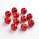 Dyed Natural Wood Beads TB095Y-1-1