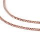 304 ожерелья-цепочки из нержавеющей стали для мужчин и женщин NJEW-G091-01RG-2