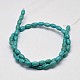 Dyed Synthetic Turquoise Bead Strands G-M143-05-B-4
