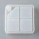 DIY 4 Fächer quadratisch geschichtete rotierende Aufbewahrungsbox X-AJEW-D046-03B-2