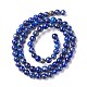 Chapelets de perles en lapis-lazuli naturel X-G-F561-5mm-G-1