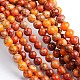 Dyed & Heated Natural Imperial Jasper Round Bead Strands G-M274-04-8mm-1