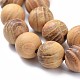 Chapelets de perles en bois naturel X-WOOD-F008-05-C-3