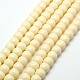 Imitation Amber Resin Drum Beads Strands RESI-A009F-A-01-1