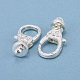 Tibetan Style Alloy Lobster Claw Clasps Sets PALLOY-PH0001-36-3
