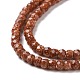 Synthetic Goldstone Beads Strands G-H280-08-4