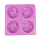 Moules en silicone de savon de bricolage SOAP-PW0001-030-2