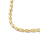 925 ожерелье из стерлингового серебра с бусинами для женщин NJEW-A014-01G-3