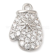 Подвески из кубического циркония с покрытием из латуни KK-R150-13P-01