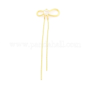 Большие подвески из прозрачного стекла KK-Z034-05G