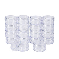 Wholesale BENECREAT 24 PACK Square Frosted Clear Plastic Bead